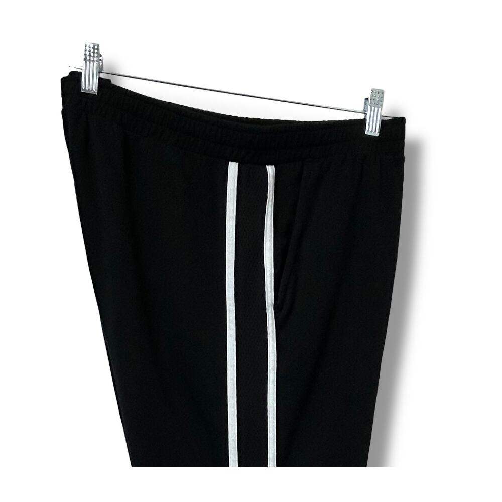 Champion Mens Athletic Track Joggers with Sporty Stripe Active Black/White XXL - Picture 10 of 16